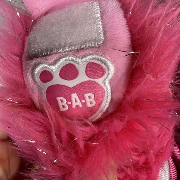 Build-A-Bear Pink Sparkle Sloth Plush 18" BABW Stuffed Animal Toy - Picture 5 of 12